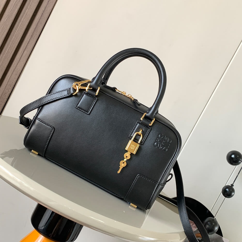 Black LOEWE Amazona 23 bag in nappa calfskin (HIGH-END GRADE) - Image 2