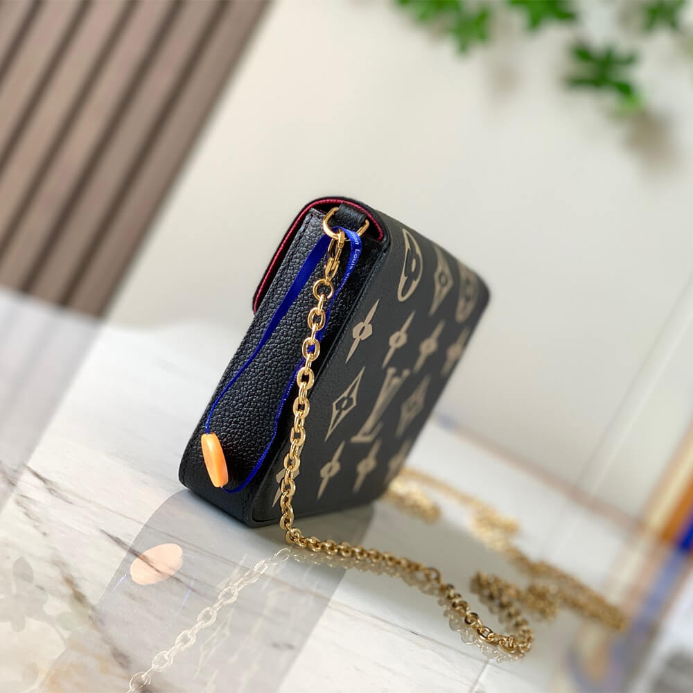 Beige LV Felicie Pochette - Image 3