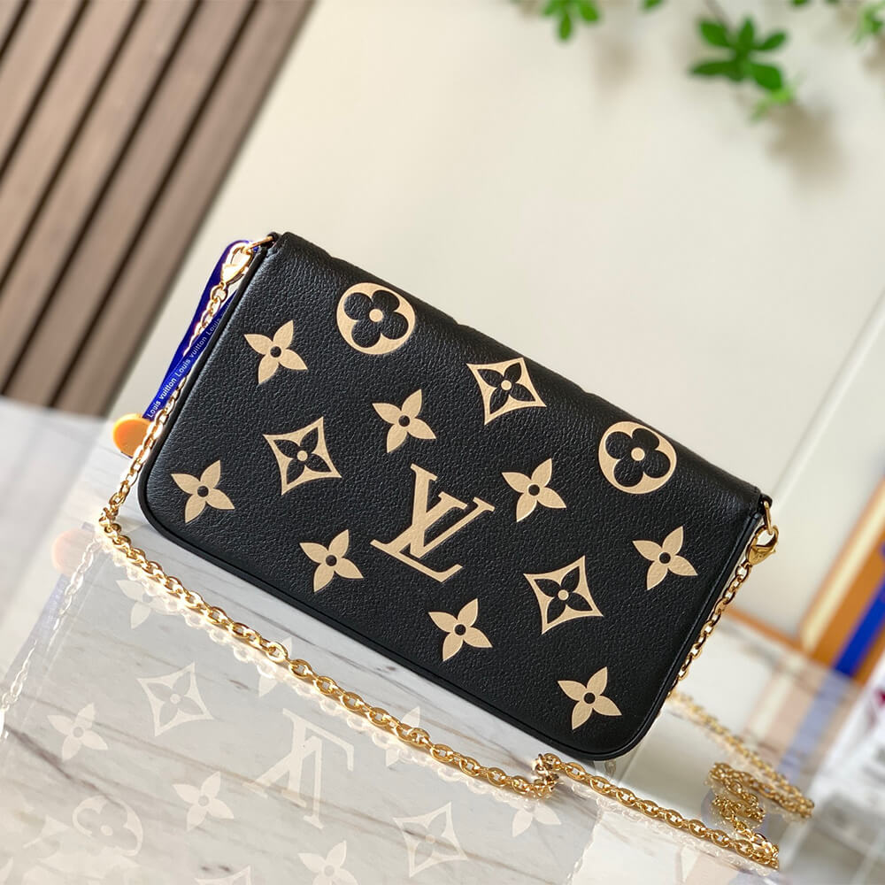 Beige LV Felicie Pochette - Image 4