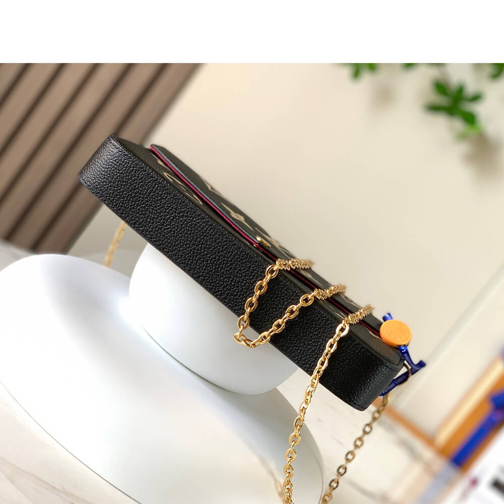 Beige LV Felicie Pochette - Image 5