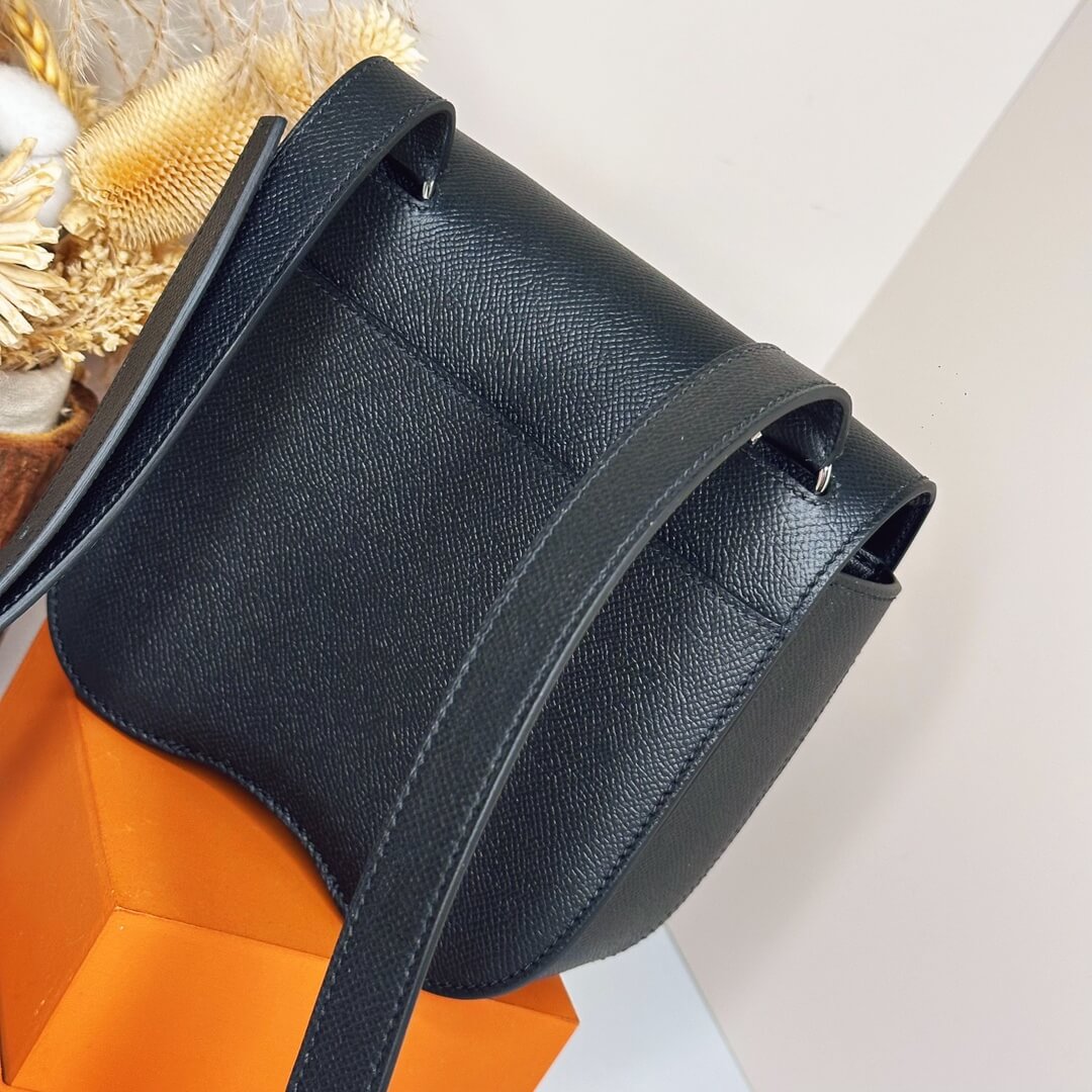 Black Hermes Della Cavalleria mini bag II (High-end Grade) - Image 5