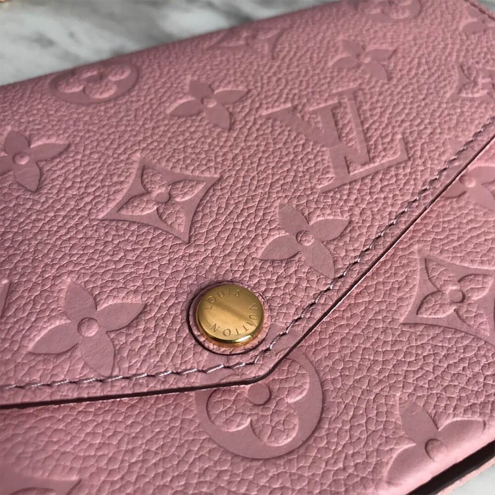 Pink LV Felicie Pochette - Image 7