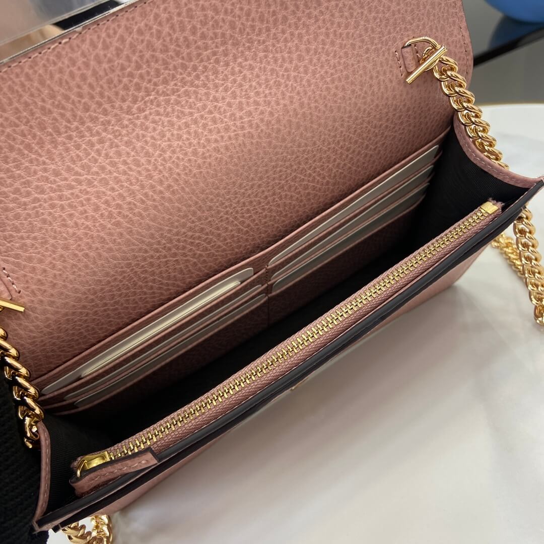 GG Marmont two-tone mini chain bag - Image 8