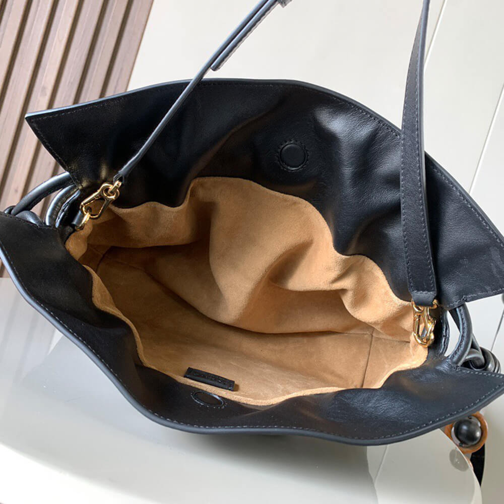 LOEWE Medium Flamenco clutch in nappa calfskin (HIGH-END GRADE) - Image 8