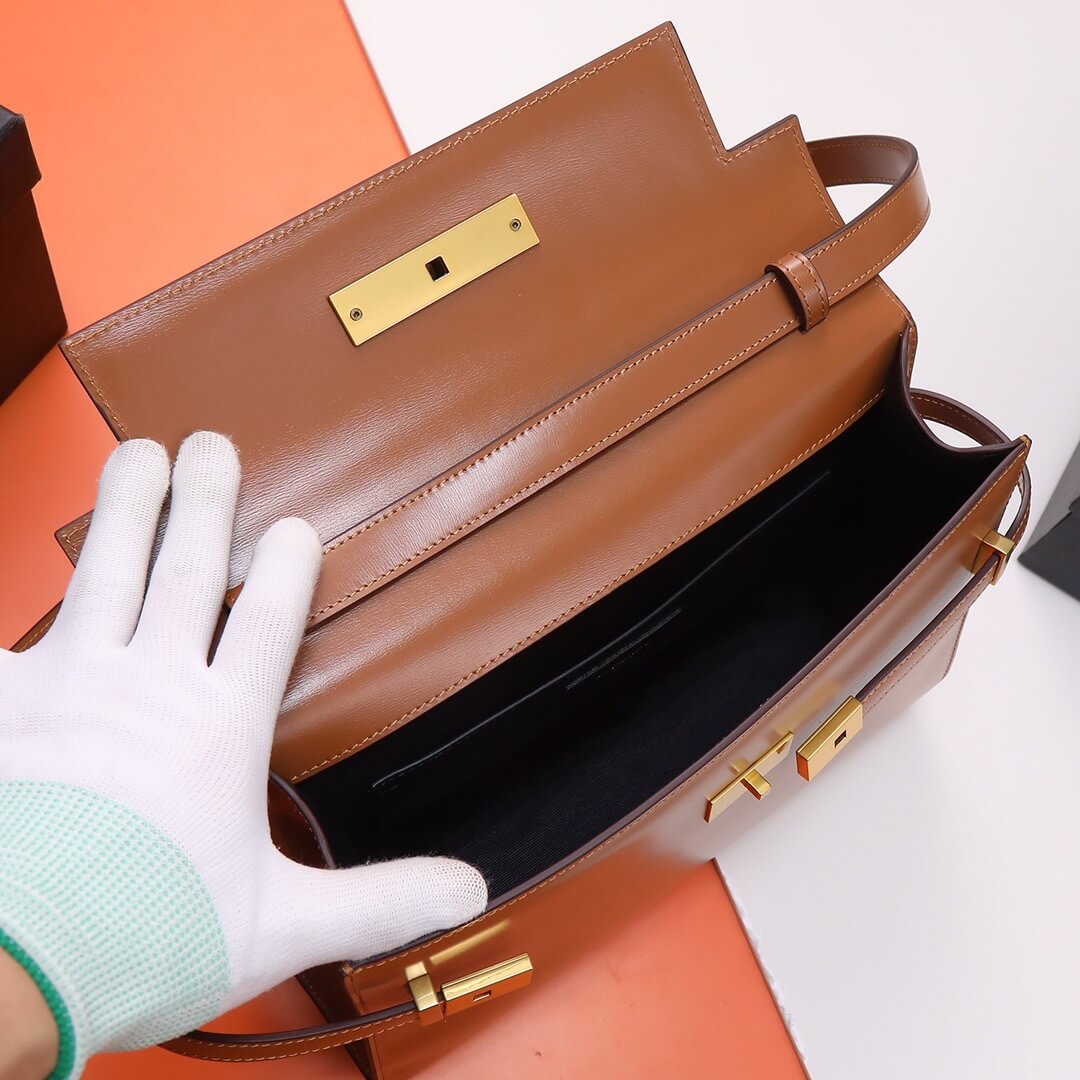 Brown YSL Manhattan Box - Image 9